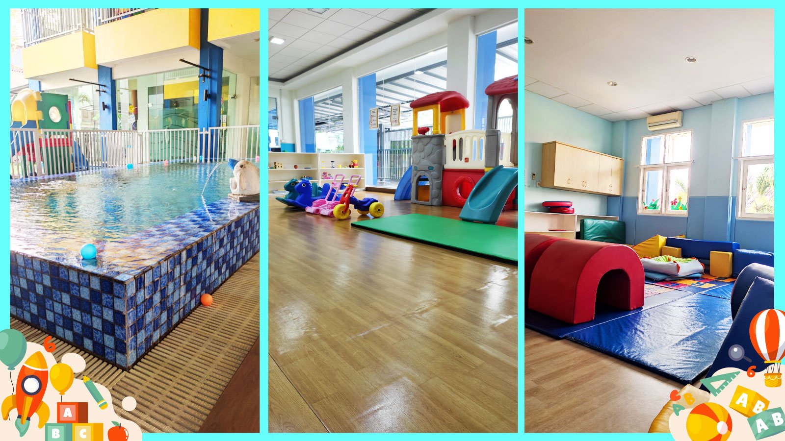 Tutor Time Intercon preschool facility with colorful classrooms and learning spaces