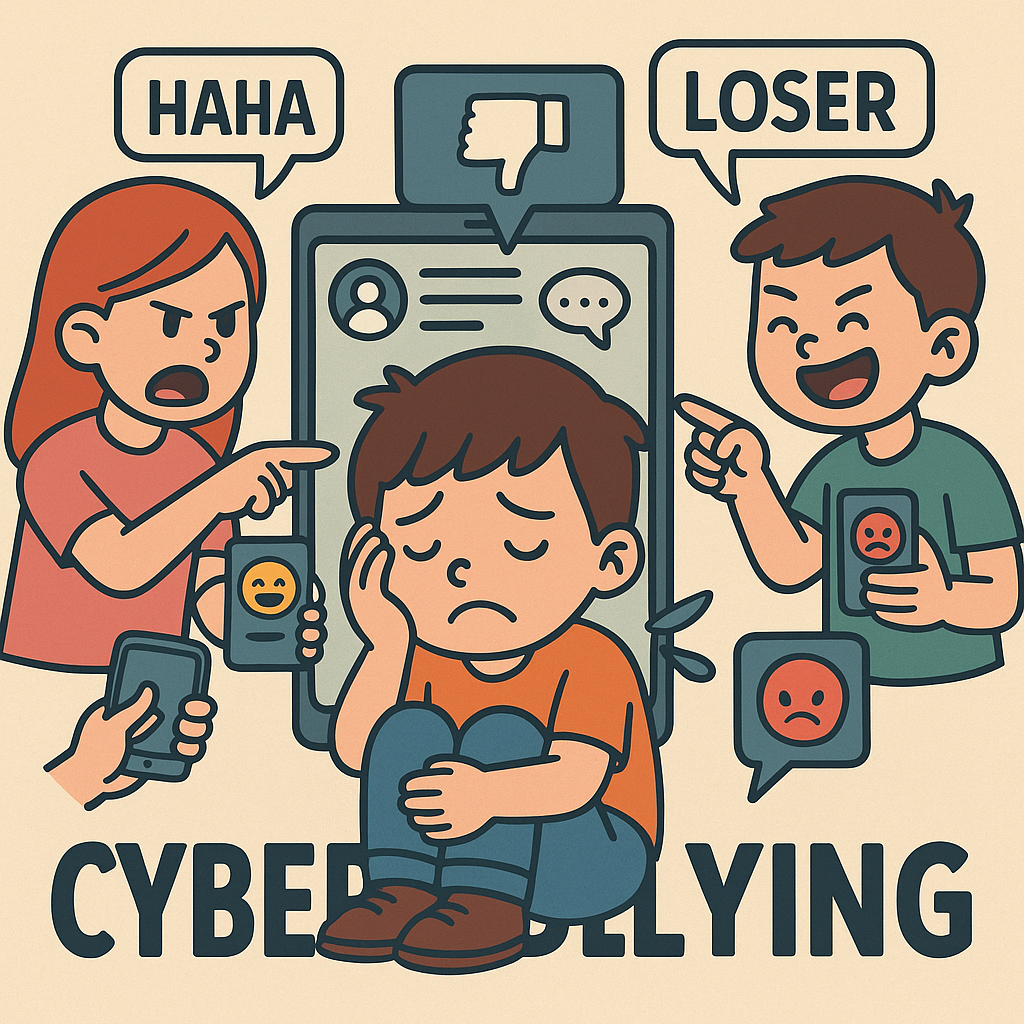 Read more about the article Bahaya Cyberbullying Pada Anak,  Apa Dampak dan Pencegahannya
